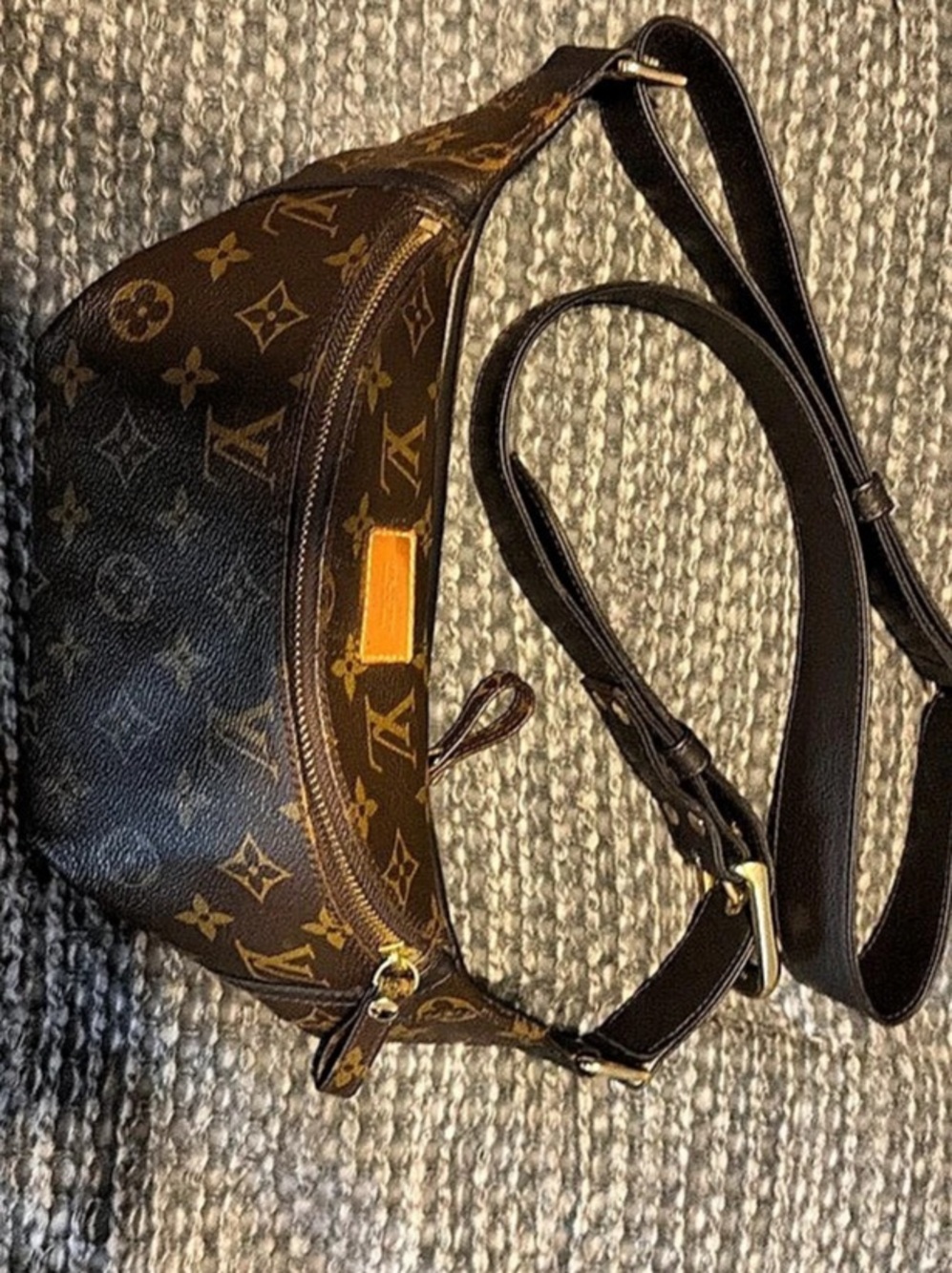 Louis Vuitton Monogram Bumbag Crossbody Bag Brown